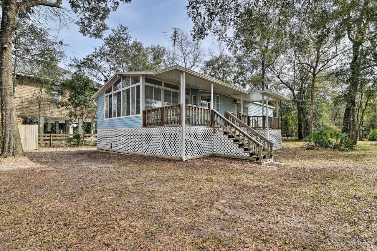 Fishing Paradise With Deck On Suwannee River Branford Exterior photo