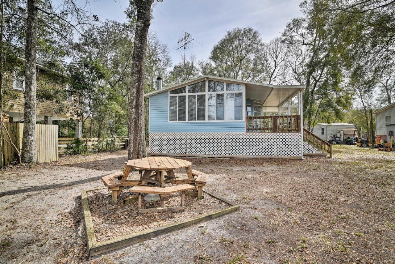 Fishing Paradise With Deck On Suwannee River Branford Exterior photo